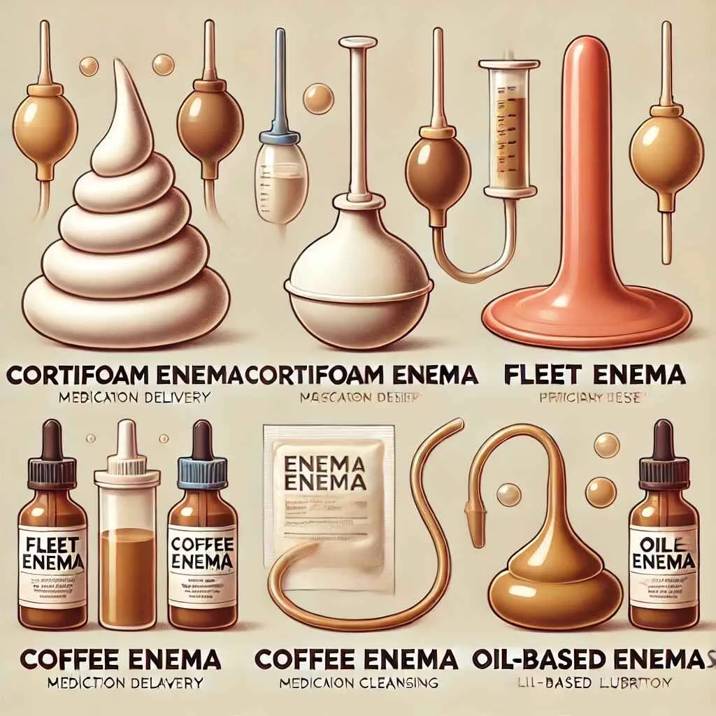 Types of anema-cortifoam anema and others