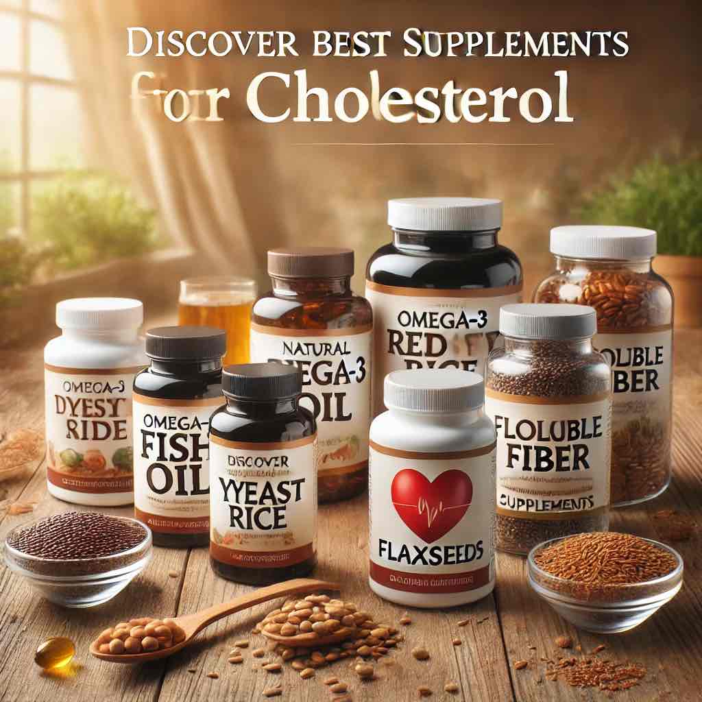 Best Supplements for High Cholesterol: Natural Ways to Support Heart Health